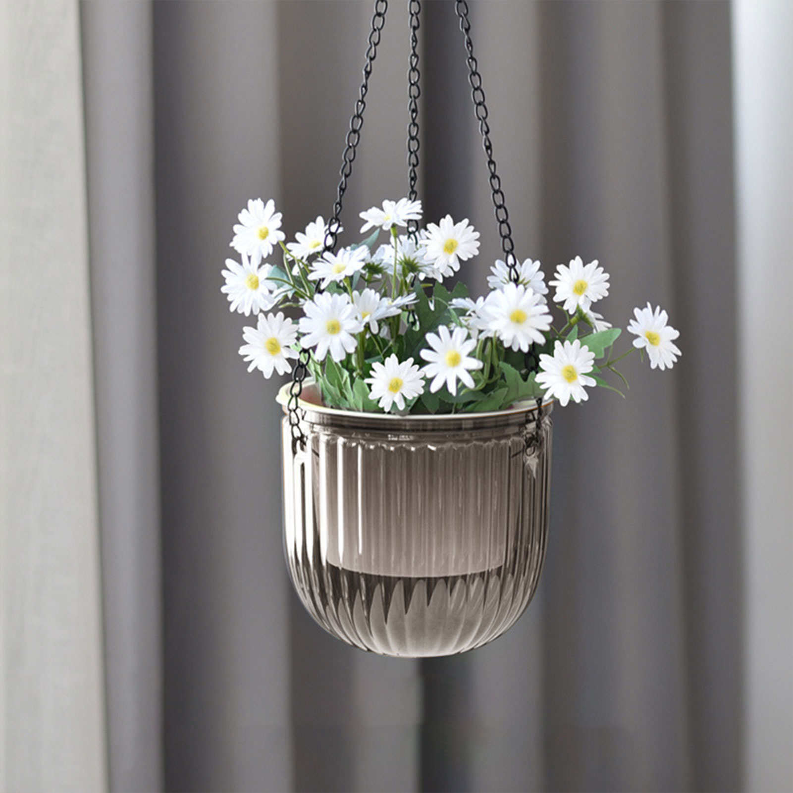 Spider Plant Hanging - أواني نباتات ذاتية الري أوتوماتيكية، سلة