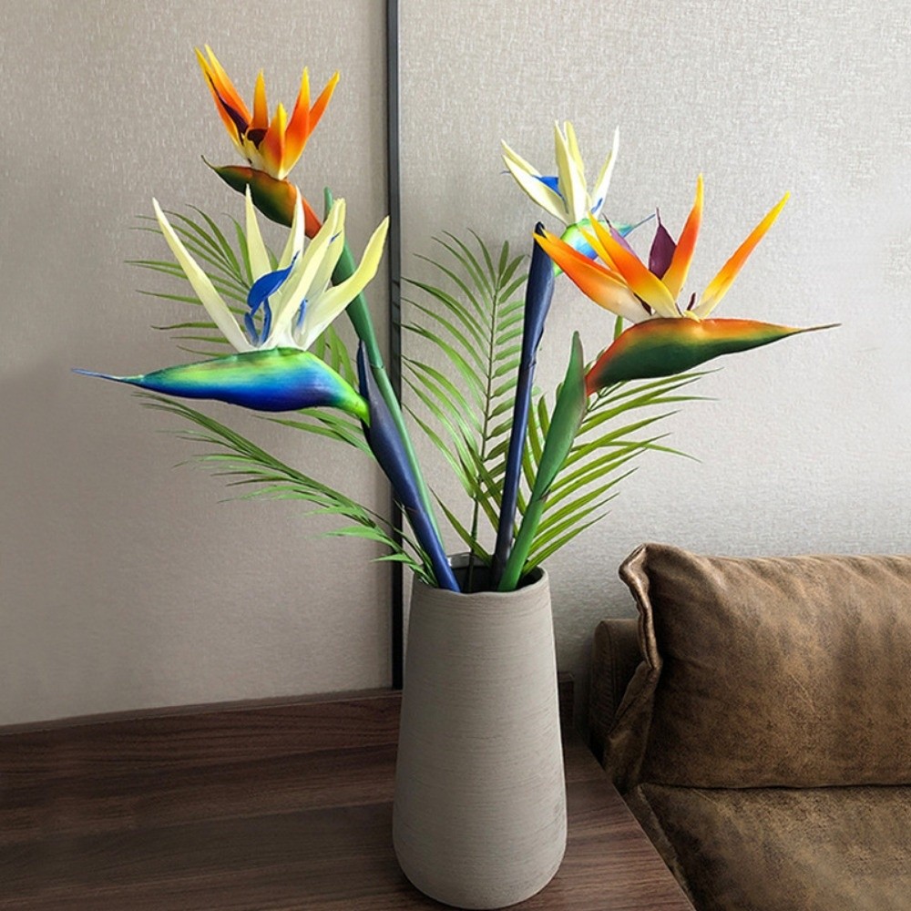 نباتات صناعية جديدة طويلة السا - مراجعة Bird Paradise Strelitzia وسعره