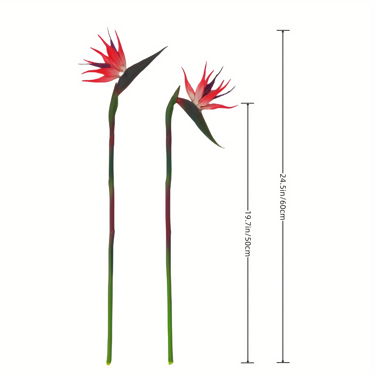 3 قطعة طائر الجنة الاصطناعي ال - مراجعة Bird Paradise Strelitzia وسعره