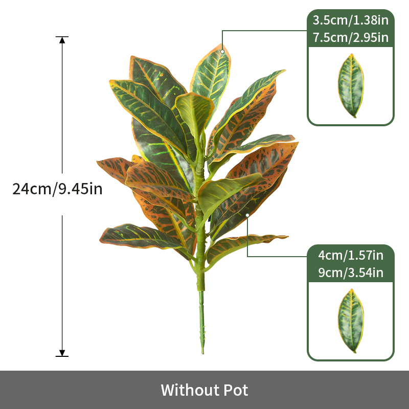 24-41 سنتيمتر النباتات الاصطنا - مراجعة Ficus Lyrata Tree وسعره