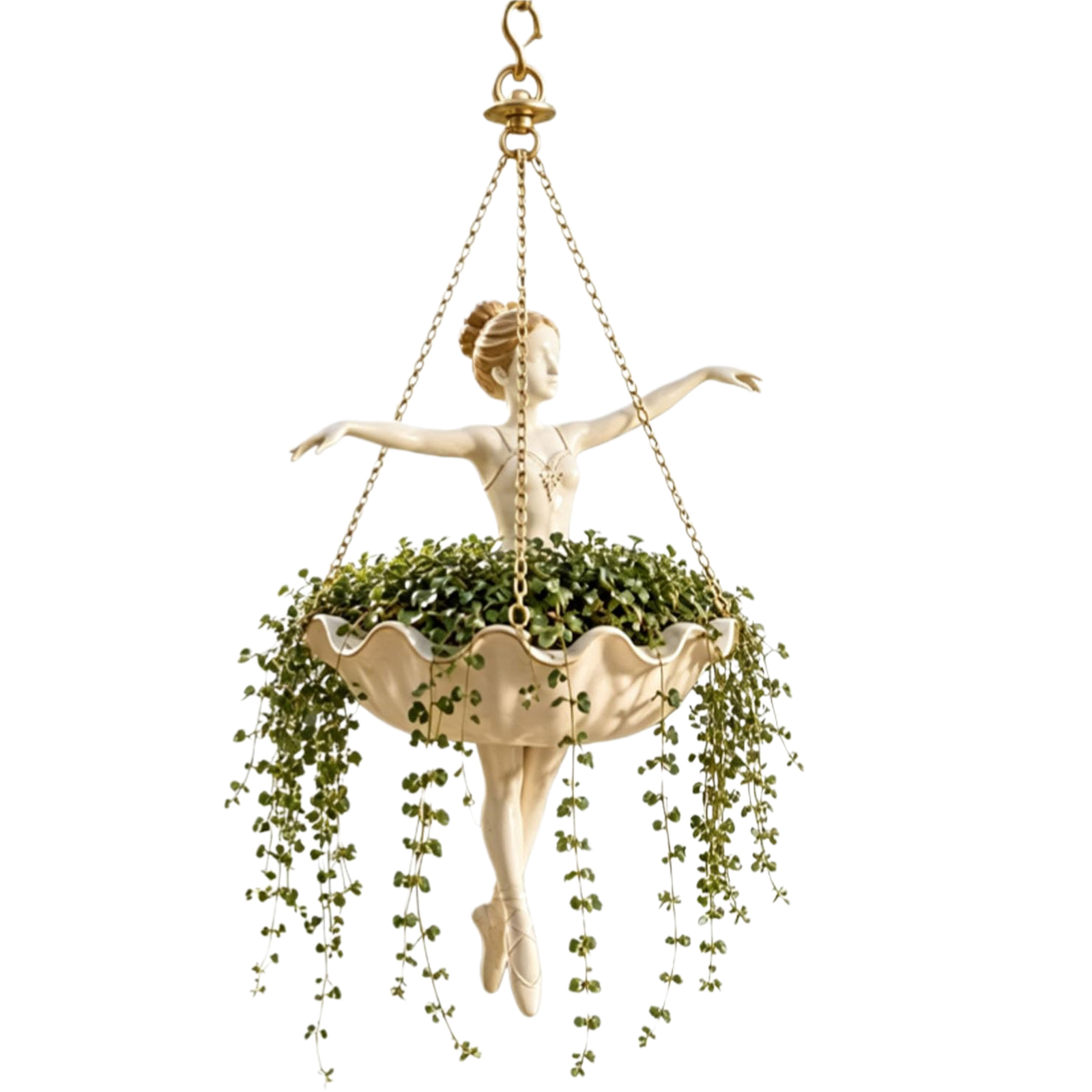 مزهرية معلقة على شكل راقصة بال - مراجعة Spider Plant Hanging وسعره